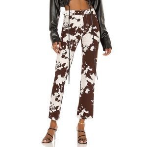 Miaou Lou Pants in Cow